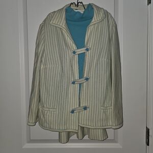 True Vintage 1960s Jackie O Style Skirt Suit